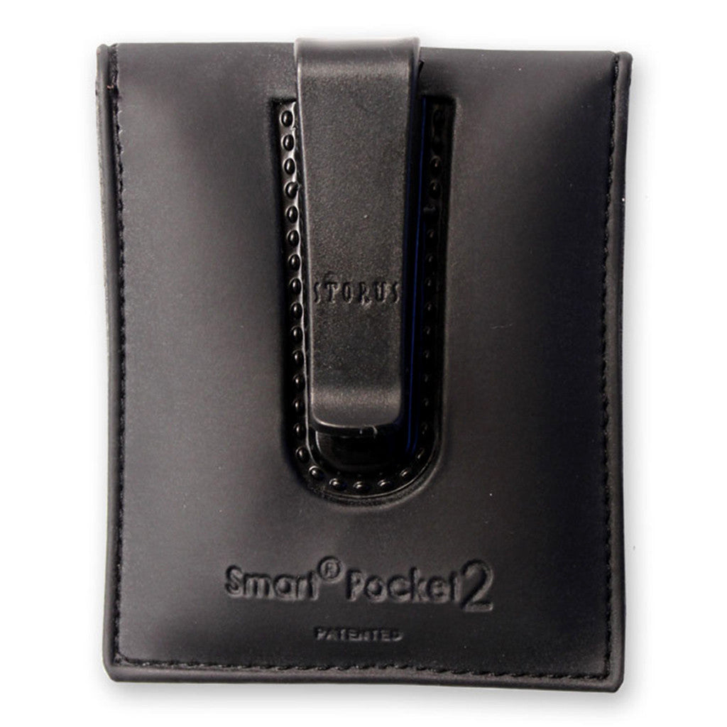 Storus Smart Fitness Wallet™ Smart Pocket back view - #ScottKaminski #Storus #Man #MensAccessories #Wallets #MoneyClips #storagesolutions #organization #travel