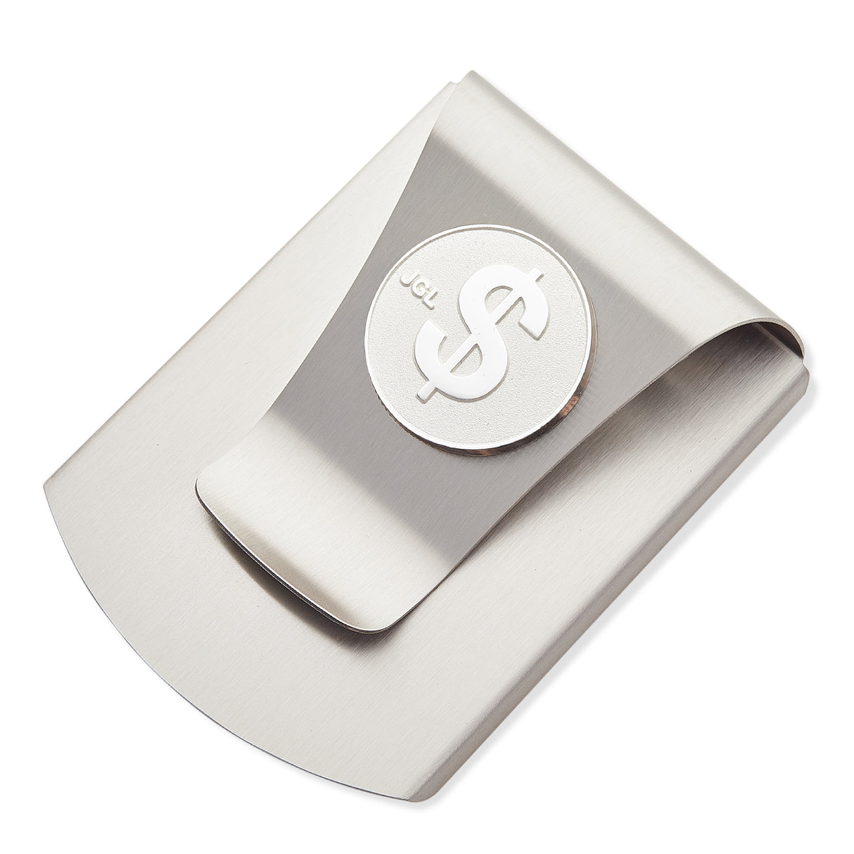 Storus® Smart Money Clip® Titanium with silver $ Sign medallion - #Storus #ScottKaminski #MoneyClip #SlimClip #bestmoneyclip #groomsmangifts #Swag #Love #trump #President