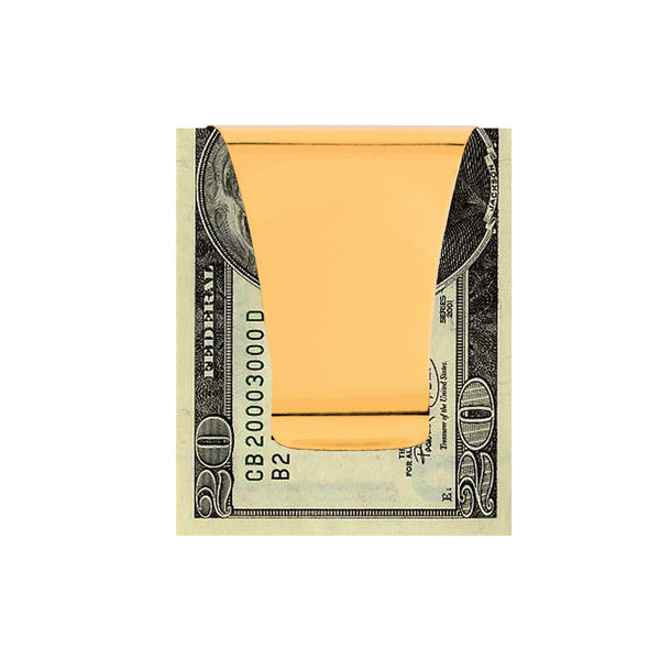 Smart Money Clip gold finish clip side woth money attached