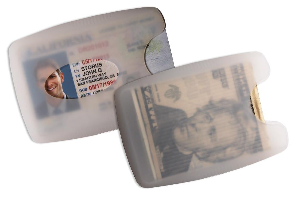 Jelly Wallet front and back side comparison