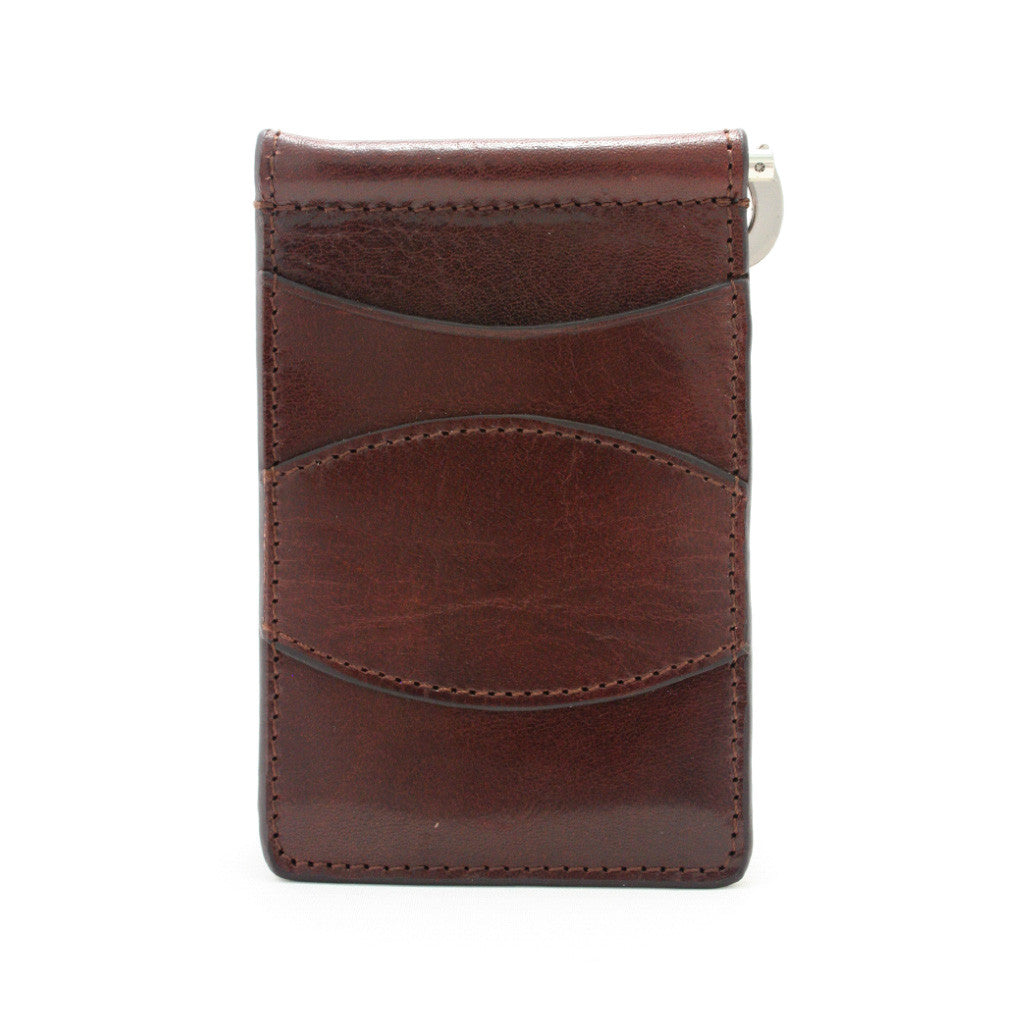 Storus Razor Wallet™ - Dark Brown front side