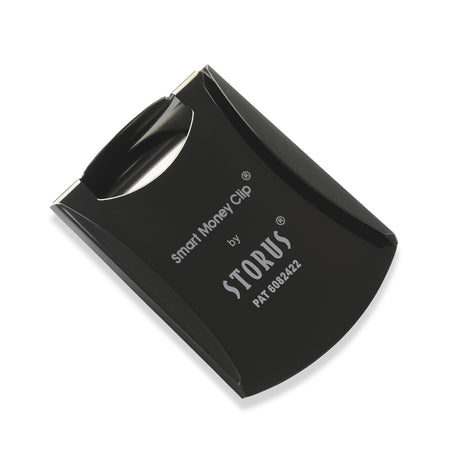 Storus Smart Money Clip Gun Metal card side shown empty