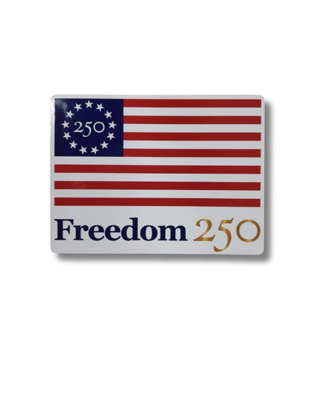 Official Freedom 250 Car or Refrigerator Magnet