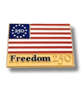 Official Freedom 250 Lapel Pin