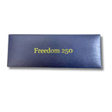 Official Freedom 250 Gold Writing Pen Set