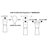 Storus SuperHorn instructions to change the membrane