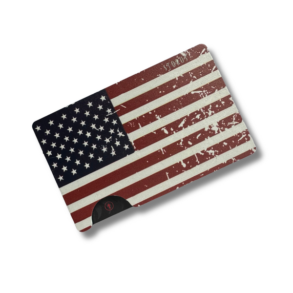 Storus Smart Wallet with American Flag print