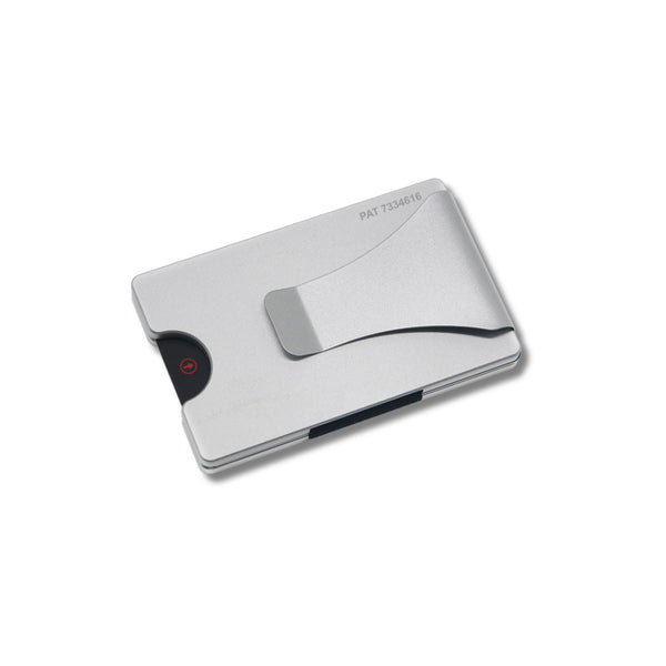 Storus Smart Wallet RFID Blocking card holder money clip aluminum finish