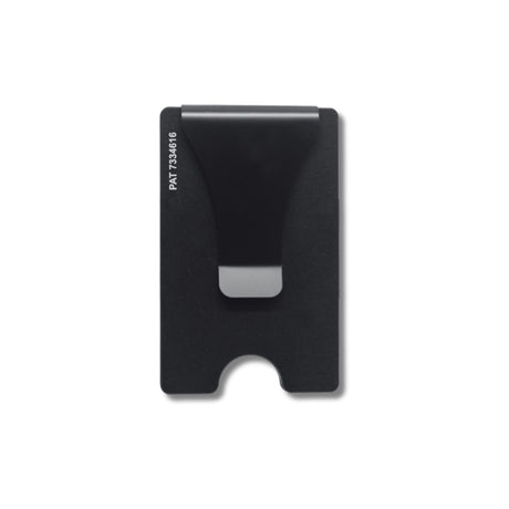 Storus Smart Wallet RFID Card Holder Money Clip in black finish