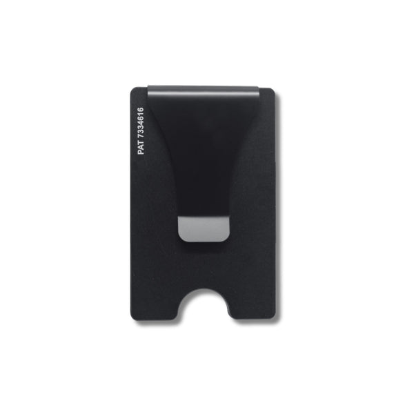 Storus Smart Wallet RFID Card Holder Money Clip in black finish