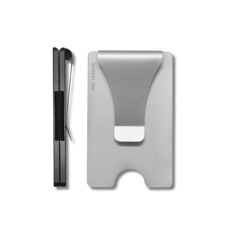 Storus Smart Wallet RFID Blocking card holder money clip aluminum finish