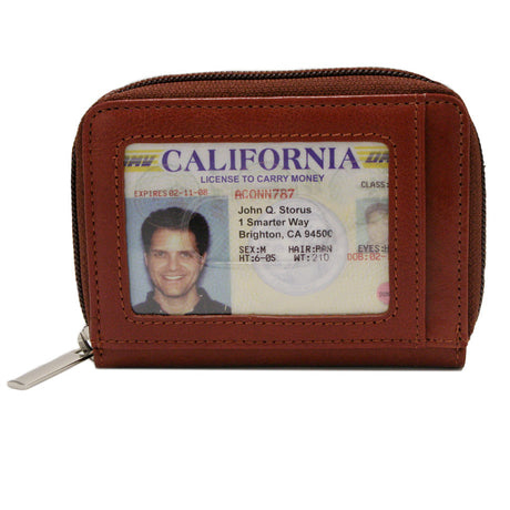 Smart Accordion Wallet™ - Cognac - Storus