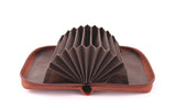 Storus Smart Accordion Wallet open and fanned empty