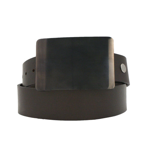 Storus Smart Belt Buckle™ - gunmetal finish on belt
