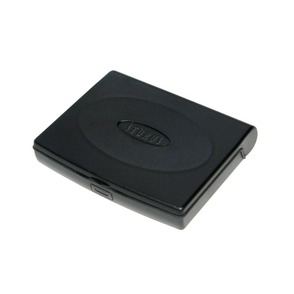 Storus Smart Jewelry Case® Mini - Black - closed front view