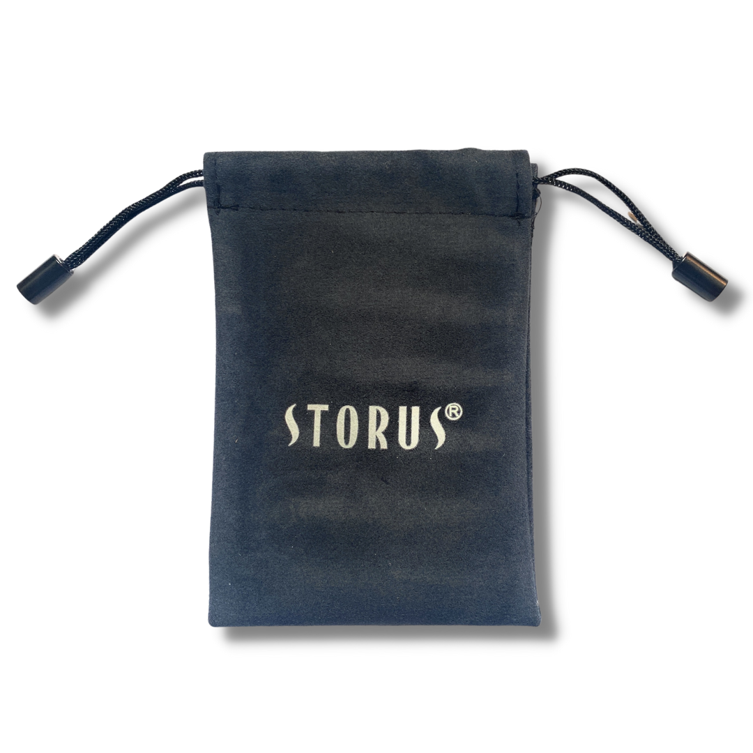 Storus® Buzz Magnets velvet drawstring pouch