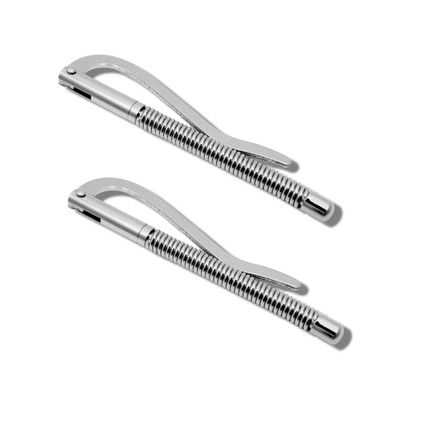 Storus Razor Wallet Cash Clamps replacement parts 2 shown 