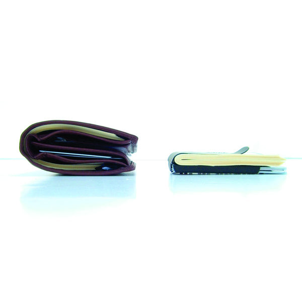 fat leather wallet compared to a slim Smart Money Clip