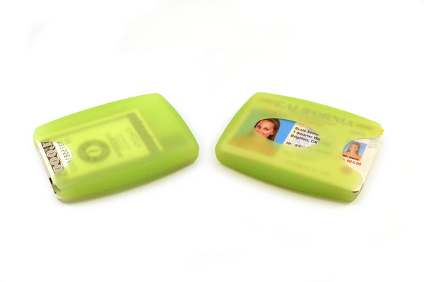 Jelly Wallet showing front and back sides