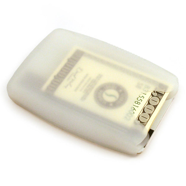 Jelly Wallet™ - Clear back side with dollar inside