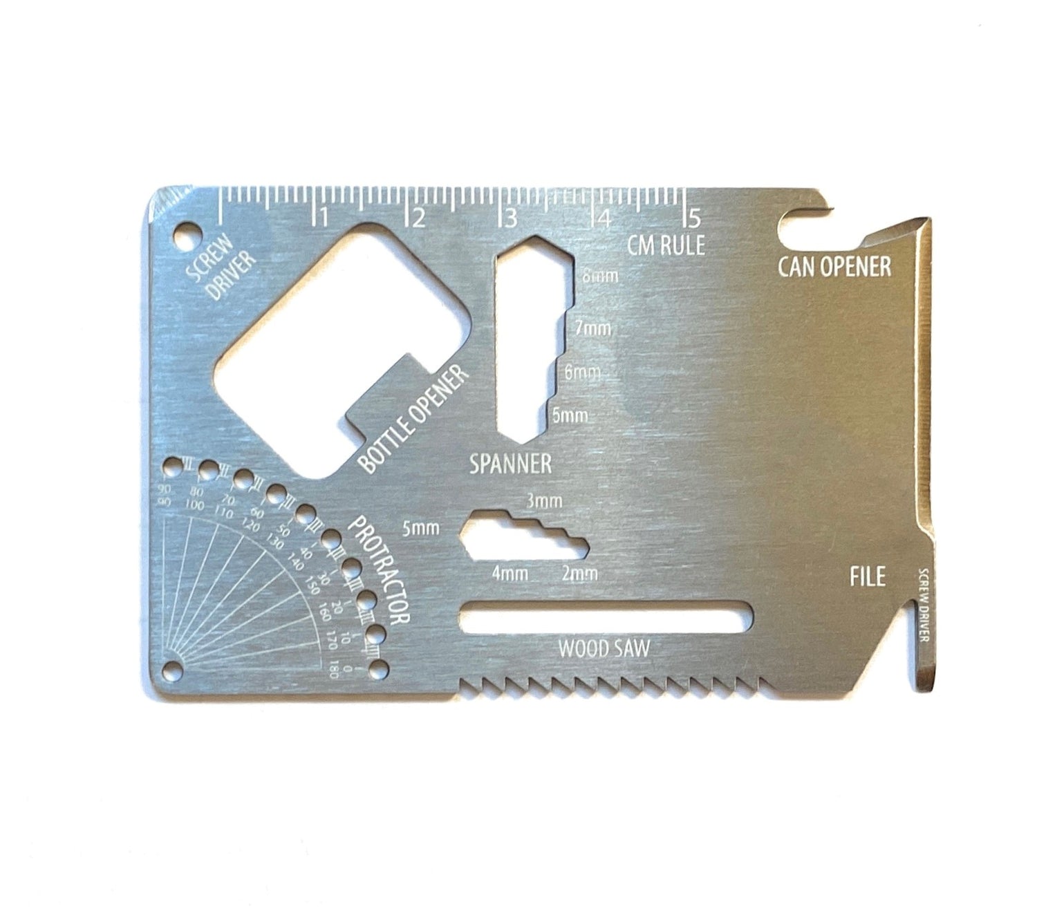 Storus Smart Multi-functional tool stainless steel back side