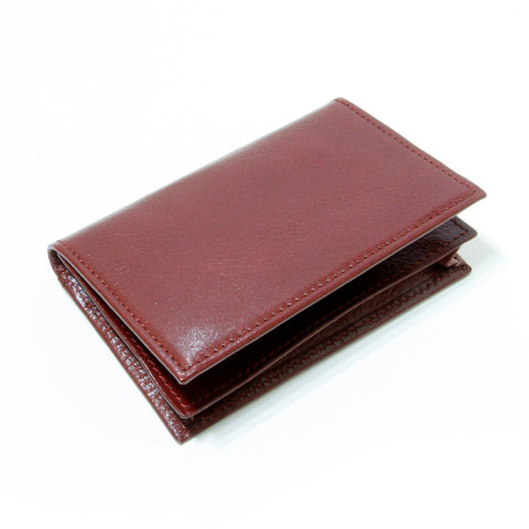 Storus® Smart Wallet™ Leather - red color - shown closed - #ScottKaminski #Storus #Man #MensAccessories #storagesolutions #organization #Wallets #MoneyClips #storagesolutions #organization #travel #lovethis #life